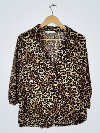 Emily Daniels Leopard Blouse