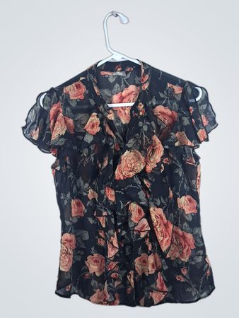 Converse One Star Floral Blouse