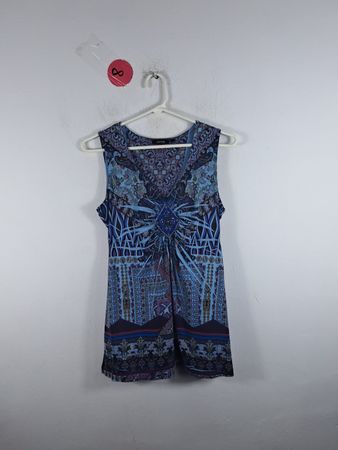 Apt.9 Blue Paisley Dress