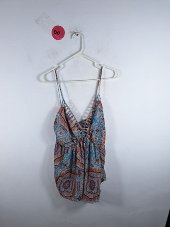 Women's Paisley Halter Top