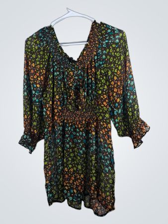 Floral Smocked Dress