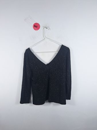 Black Sparkly Top