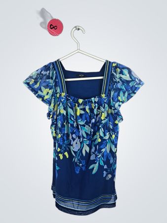 APT 9 Floral Blouse