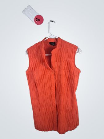 east5th Orange Sleeveless Top