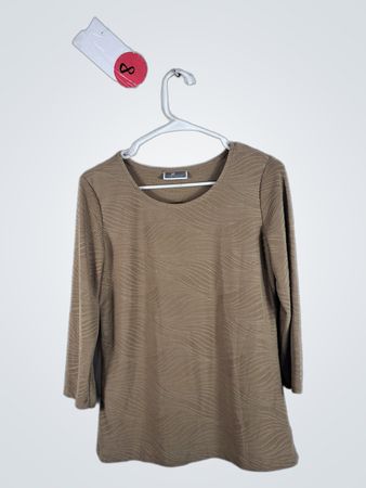 Brown Long Sleeve Top