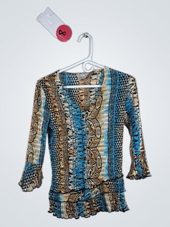 Alberto Makali Patterned Blouse