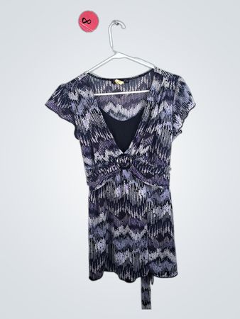 Volume One Patterned Dress