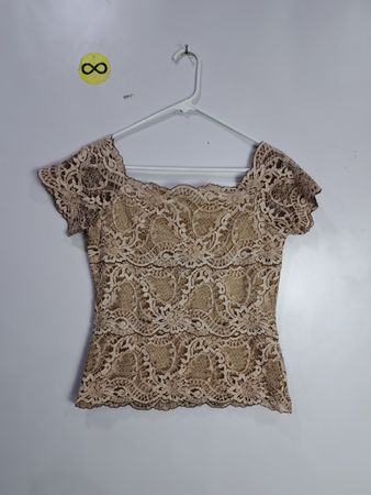 Boston Proper Lace Top