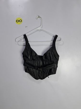 Black Leather Bodysuit