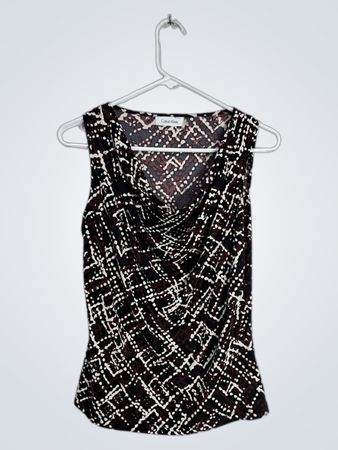 Calvin Klein Cowl Neck Sleeveless Top