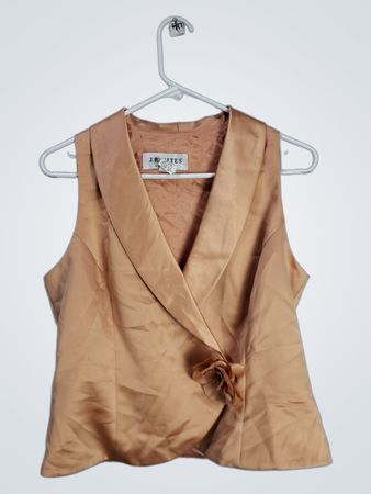 J.R. Nites by Caliendo Tan Vest