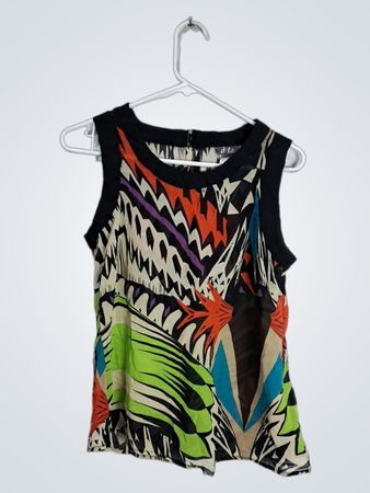 dots Sleeveless Top