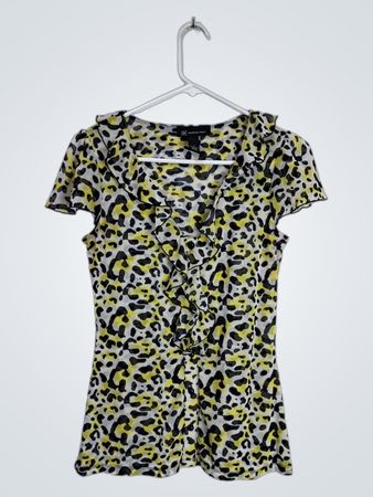 INC International Concepts Leopard Print Blouse
