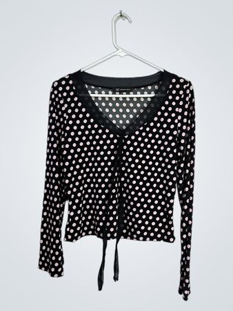 Polka Dot Long Sleeve Top