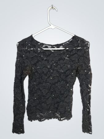 Black Lace Top