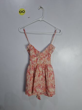 Kirra Pink and White Romper