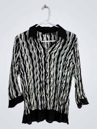 Zebra Print Blouse