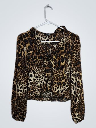 PAPERMOON Leopard Print Blouse