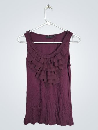 APT.9 Purple Ruffled Dress