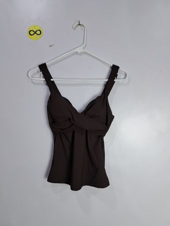 Brown Bustier Top