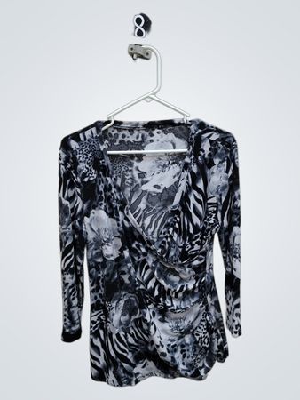 Blouse with Animal Print