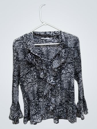 Blouse with Animal Print