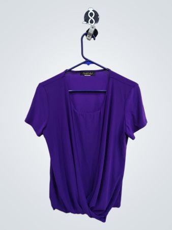 Purple Short-Sleeve Shirt