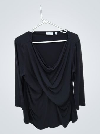Black Long Sleeve Top