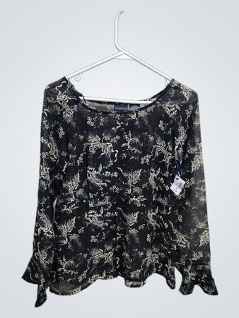 George Floral Long Sleeve Blouse