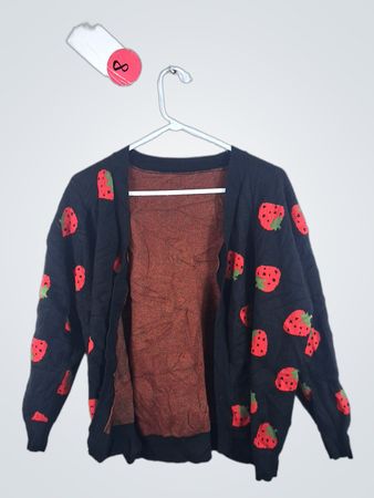 Strawberry Pattern Sweater