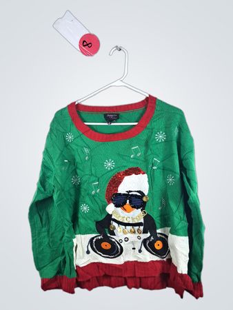 Hooked Up by I.O.T Christmas Sweater