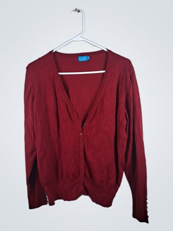 Ciela Red Cardigan