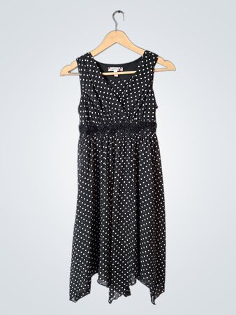 Black Polka Dot Dress