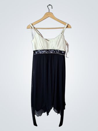 Black and White Dress