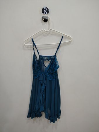 Blue Lace Chemise