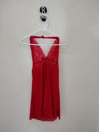 Red Lace Chemise
