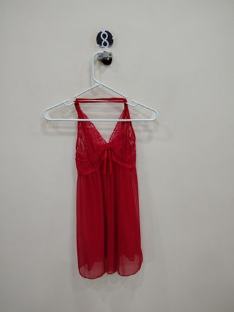 Red Lace Chemise