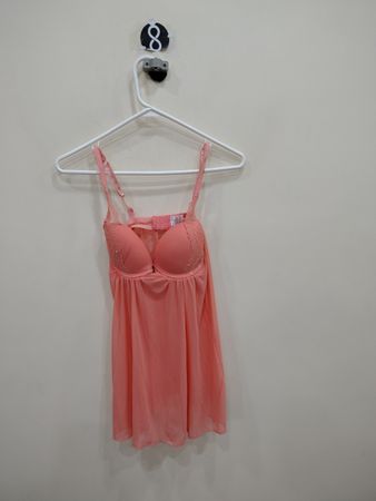 Pink Lace Chemise