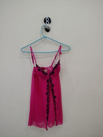 Pink Lace Chemise
