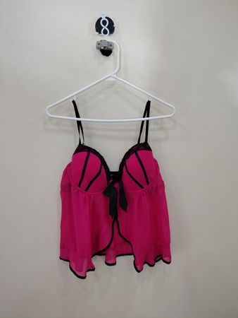 Pink Lace Camisole