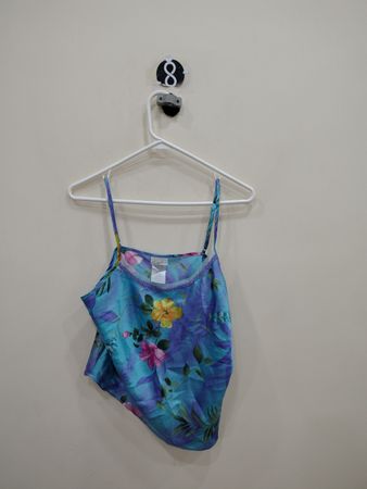 Blue Floral Camisole