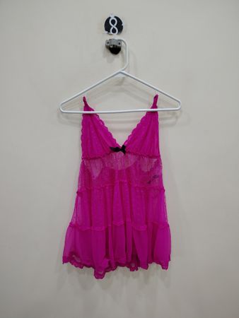 Pink Lace Chemise