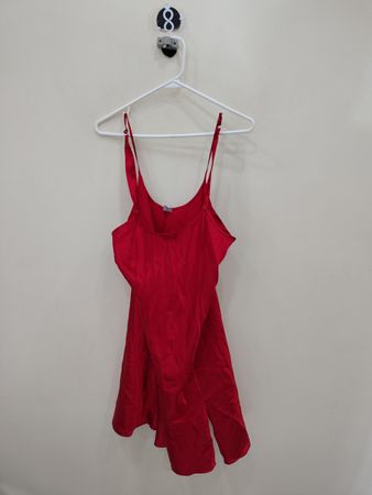Red Sleeveless Dress