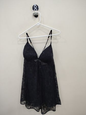 Black Lace Chemise