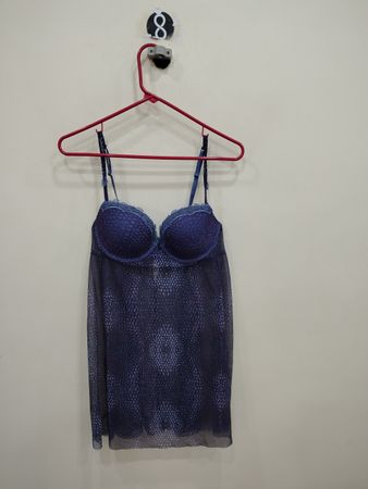 Blue Lace Camisole