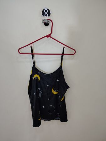Black Starry Night Top