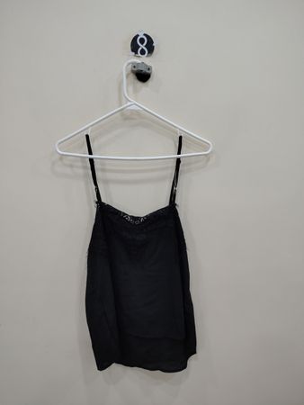 Black Lace Trim Camisole