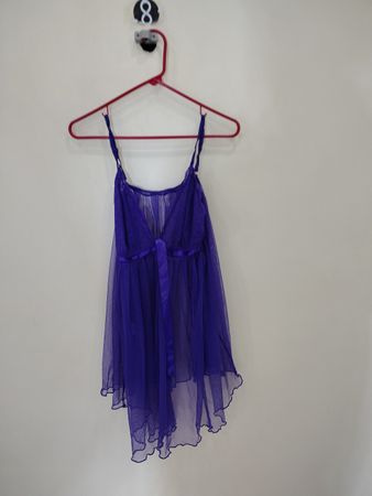 Purple Sheer Nightgown
