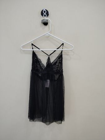 Black Lace Chemise