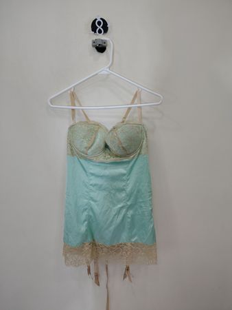 Teal Lace Chemise